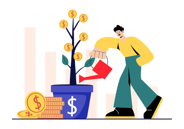 Business Investor  Illustration