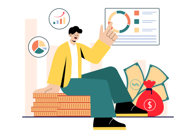 Business Investor  Illustration