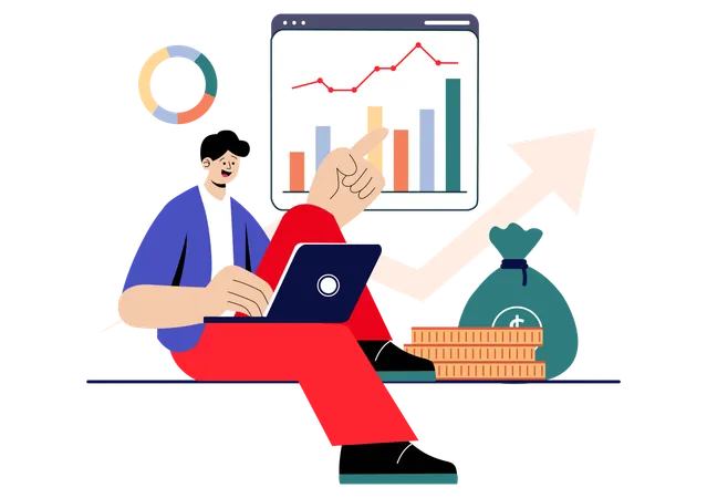 Business Investor  Illustration