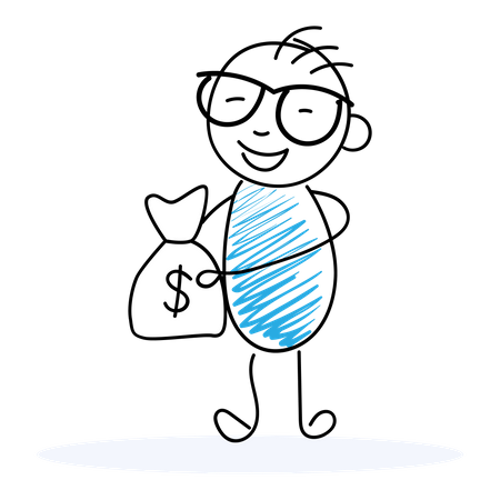 Business Investor Illustration