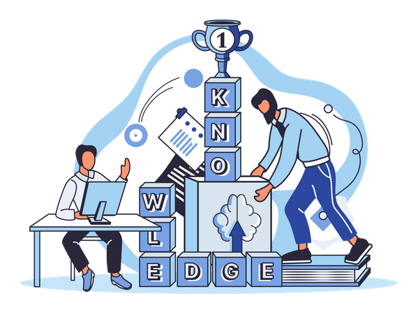 Business knowledge  Illustration