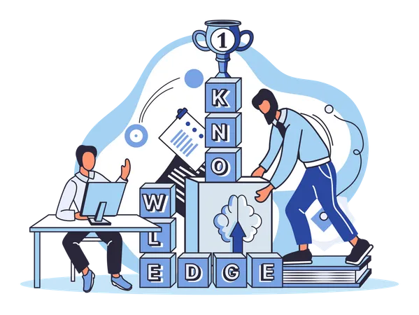 Business knowledge  Illustration