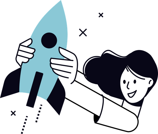 Business launch  Illustration