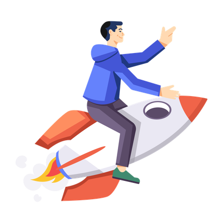 Business Launch  Illustration