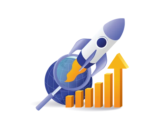 Business launching analysis  Illustration