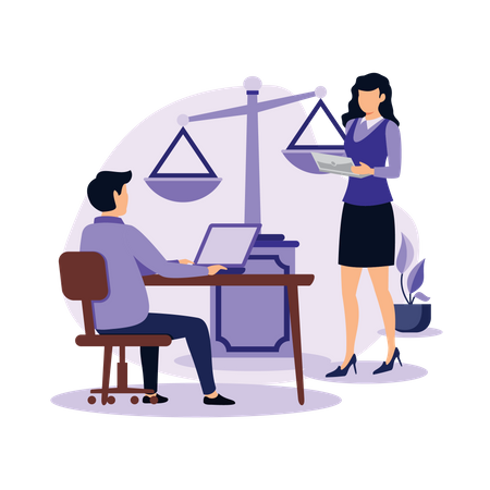 Business law  Illustration