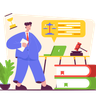 business law illustration