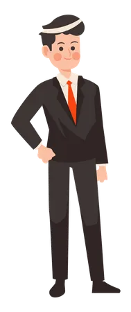 Business leader Illustration