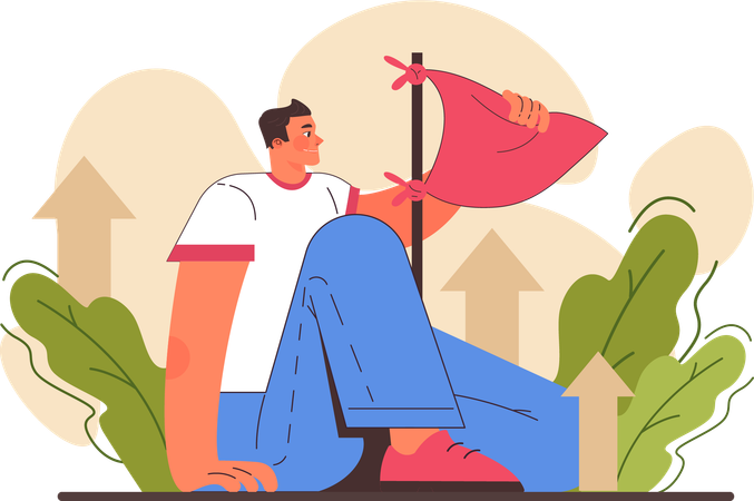 Business leader  Illustration