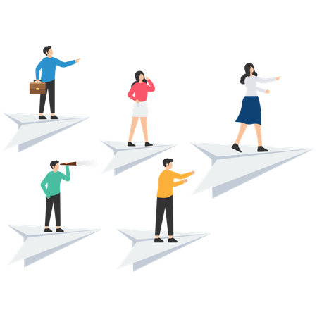 Business leadership  Illustration