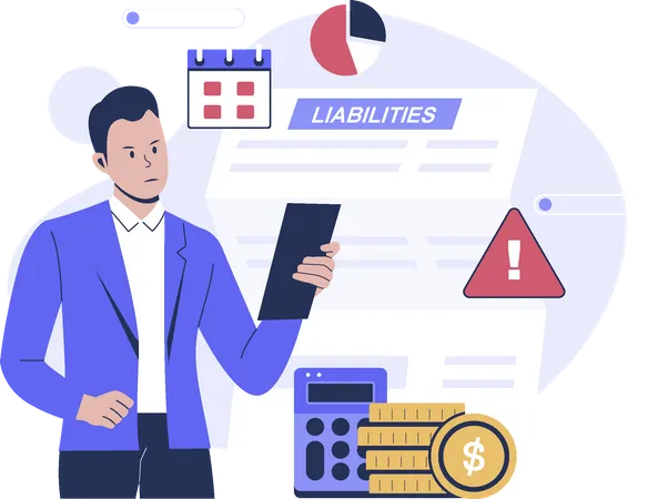 Business liabilities  Illustration