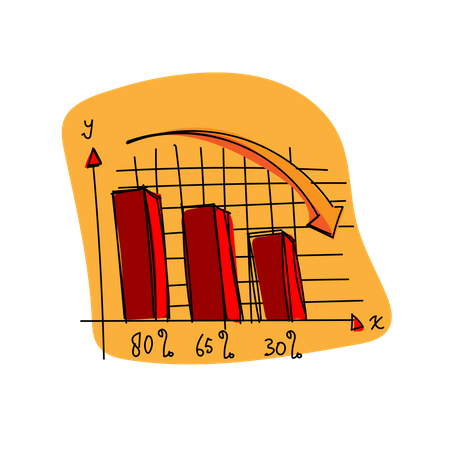 Business Loss  Illustration