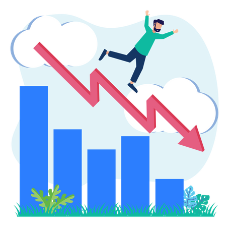 Business Loss  Illustration