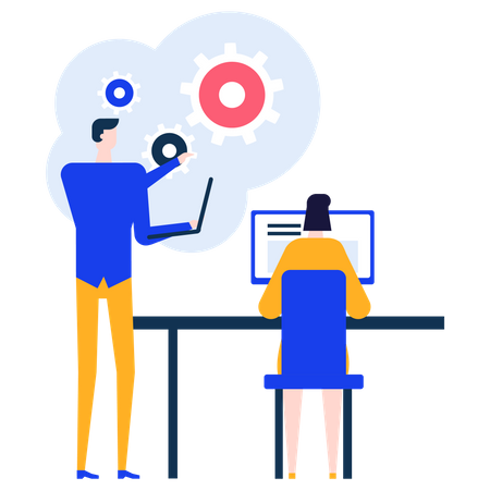 Business management  Illustration