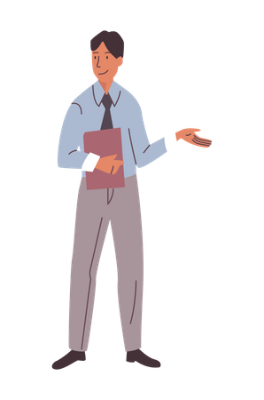 Business Manager  Illustration