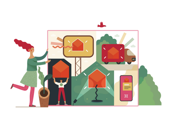 Business Marketing Illustration
