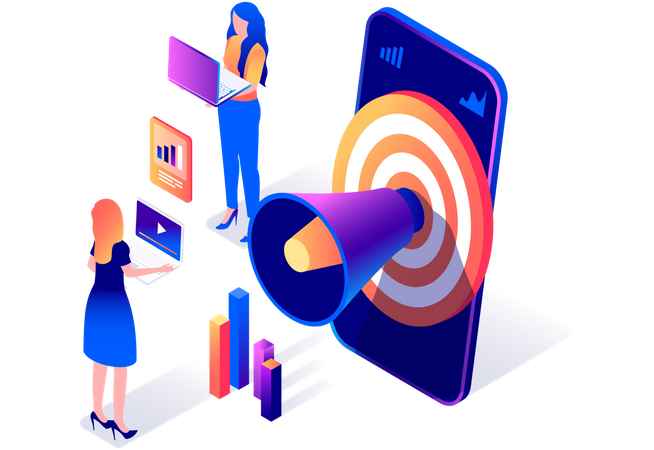 Business Marketing  Illustration