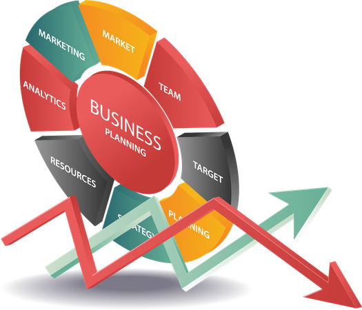 Business mechanism analysis network  Illustration