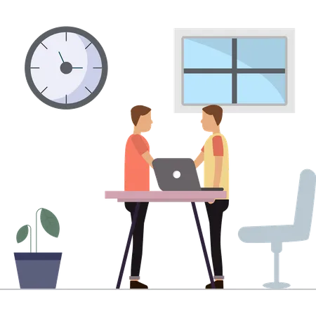 Business meeting Illustration