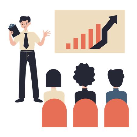 Business Meeting Activities  Illustration