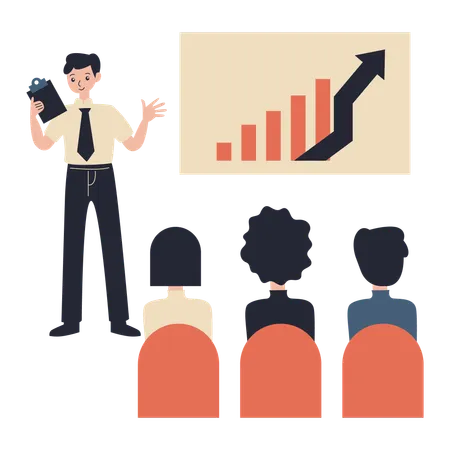 Business Meeting Activities  Illustration