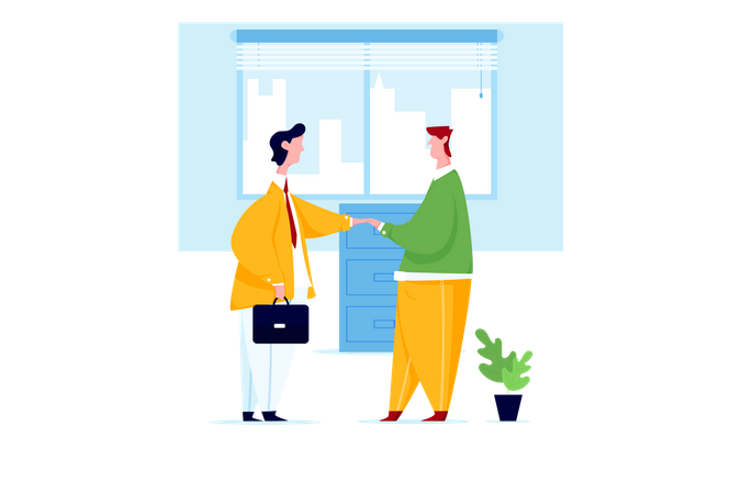 Business meeting  Illustration