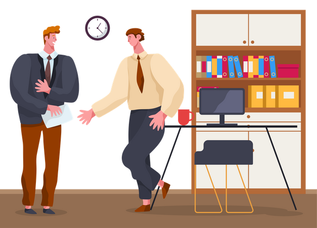 Business meeting  Illustration