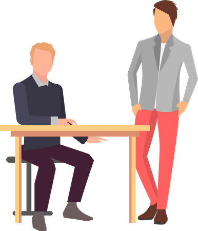 Business meeting  Illustration