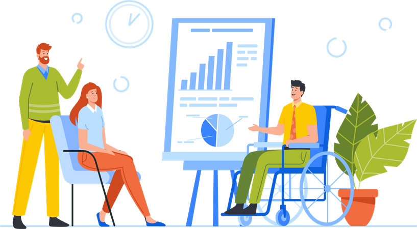 Business Meeting  Illustration