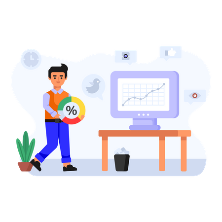 Business Metrics  Illustration