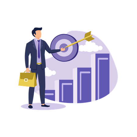 Business milestone  일러스트레이션