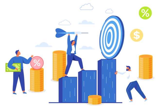 Business mission  Illustration