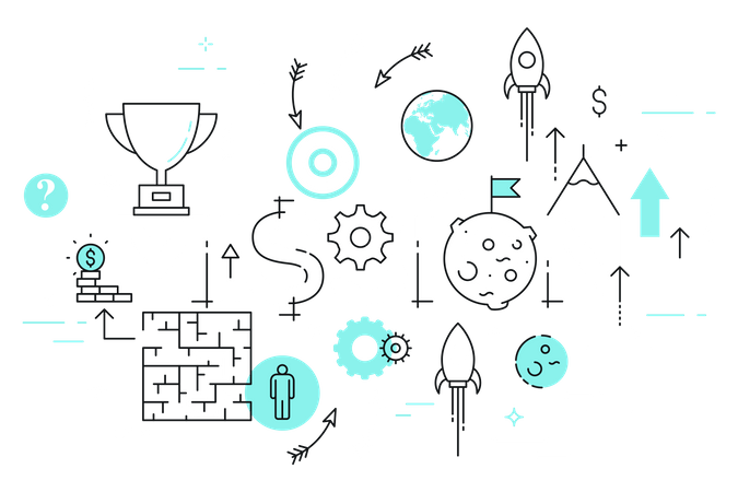 Business mission statement  Illustration
