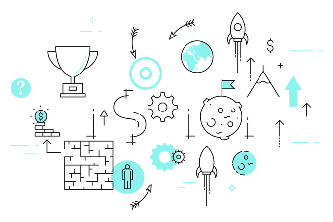 Business mission statement  Illustration