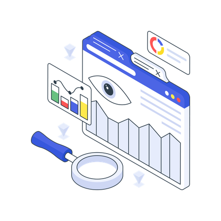 Business Monitoring and analysis  Illustration