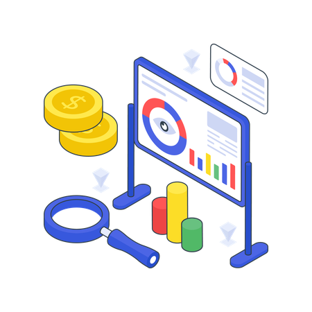 Business Monitoring  Illustration