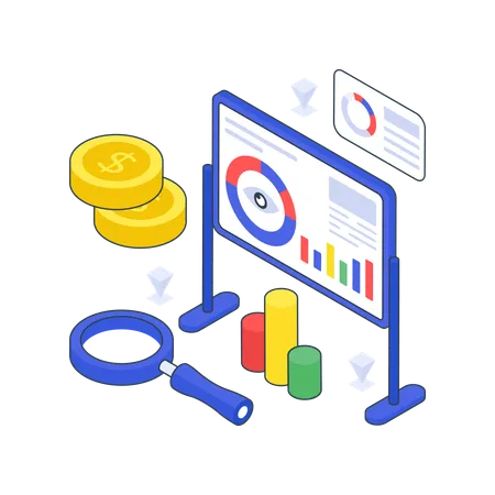 Business Monitoring  Illustration