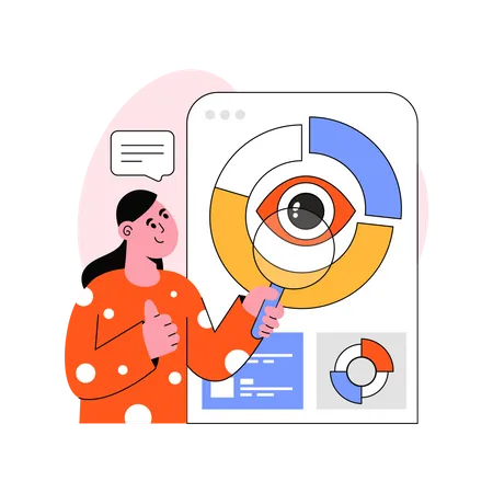 Business Monitoring  Illustration