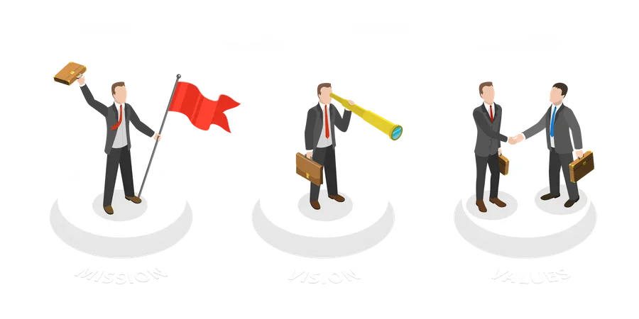 Business Motivation Illustration