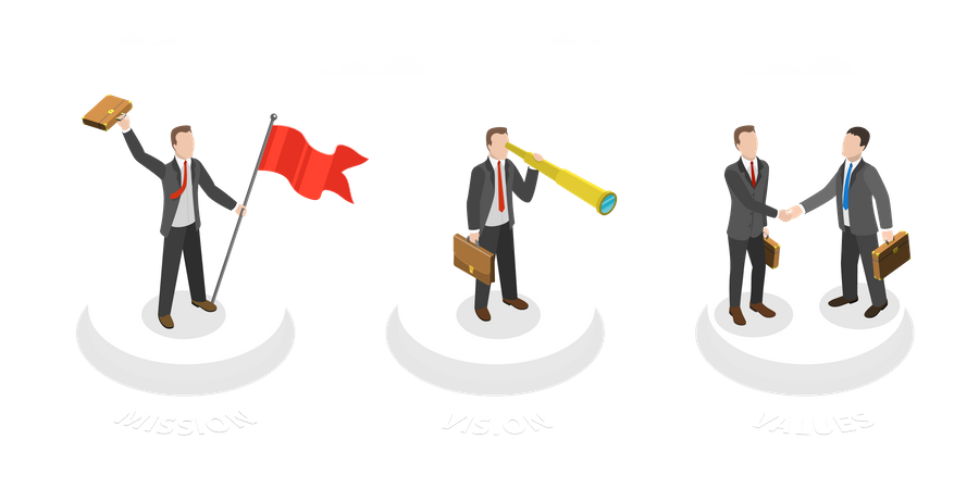 Business Motivation  Illustration