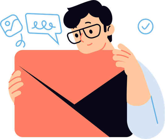 Business Newsletter  Illustration