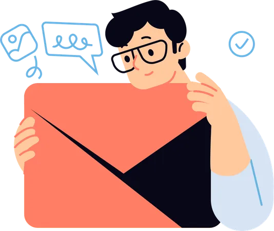 Business Newsletter  Illustration