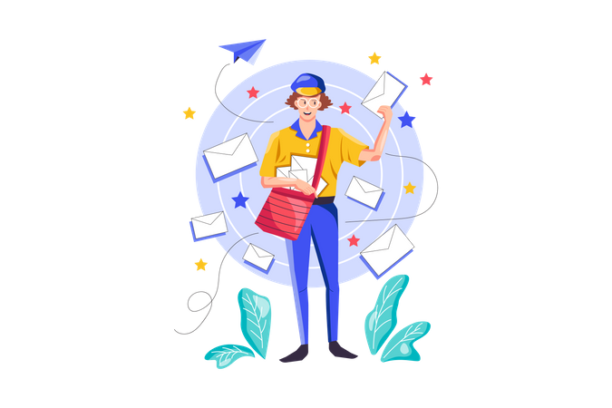 Business Newsletter  Illustration