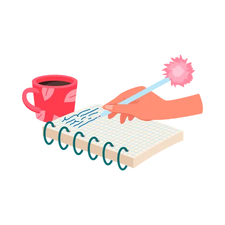 Business notes  Illustration