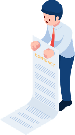 Business Obligations and Unfair Contract  Illustration