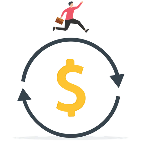 Business of exchange rate  Illustration