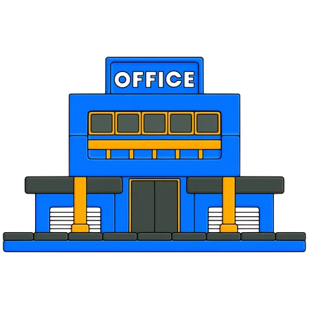 Business office  Illustration