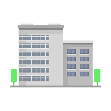 Business Office  Illustration