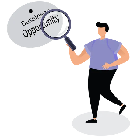 Business opportunity Illustration
