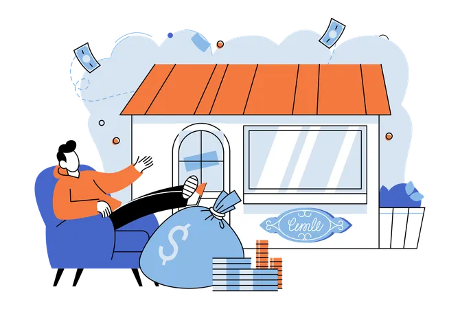 Business owners must understand shop owner to navigate challenges effectively  Illustration